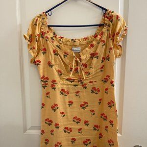 URBAN OUTFITTERS - MINI DRESS WITH CHERRIES